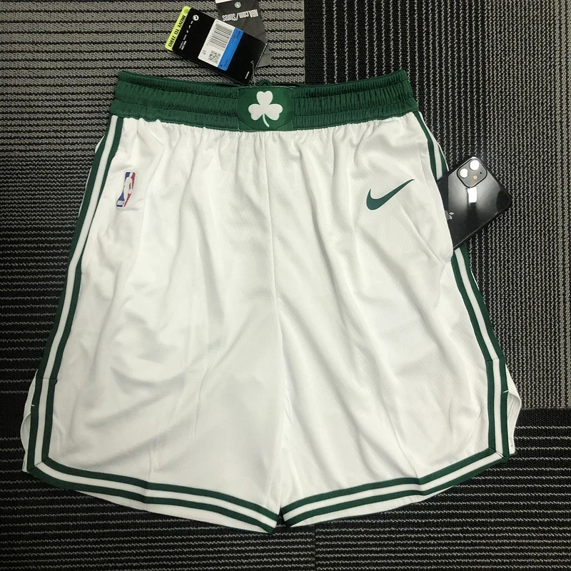 NBA Boston Celtics Basketball Jersey White Shorts