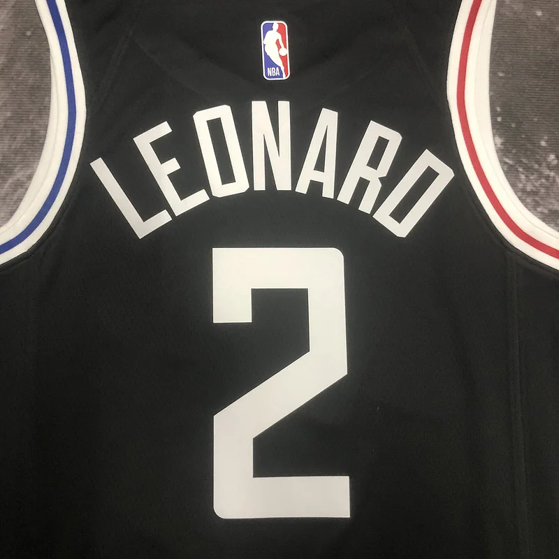 2023 Season   NBA Los Angeles Clippers Basketball jersey   city version  #2   LEONARD