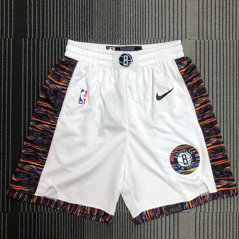 Brooklyn Nets Basketball jersey camouflage White Shorts