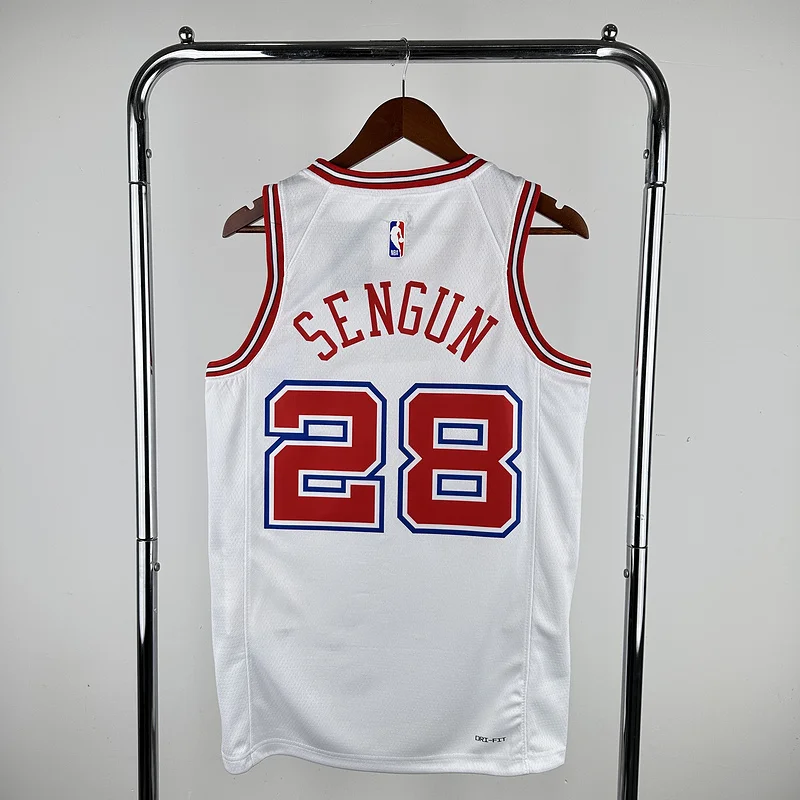 2024 Houston Rockets Basketball Jersey city version #28 SENGUN