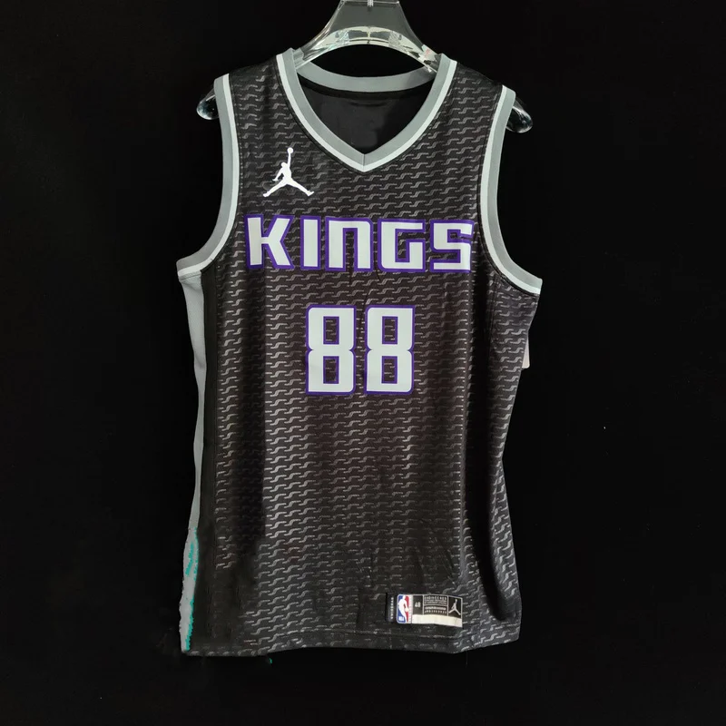 Pre-sale Sacramento Kings Basketball Jersey black