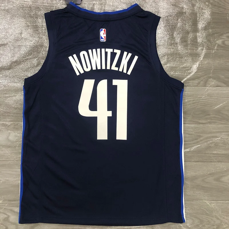 2021 Season NBA Dallas Mavericks basketball jersey JORDAN theme limited #41 NOWITZKI