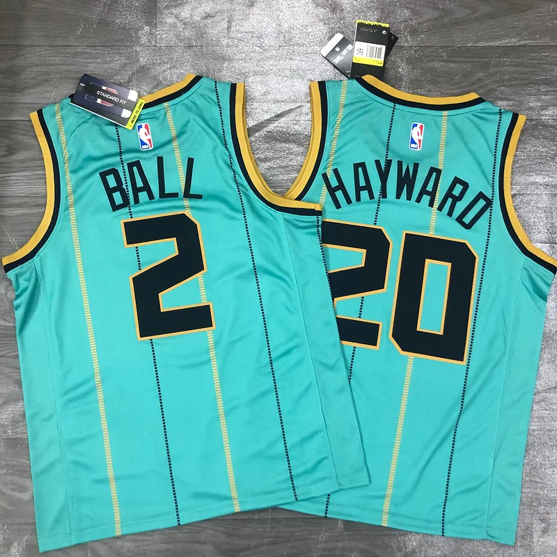 2021 Charlotte Hornets Basketball Jersey   city version Green #20  HAYWARD