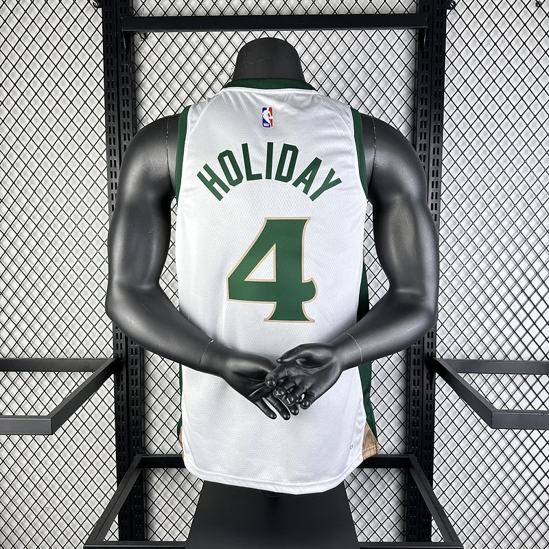 2024 Season NBA Boston Celtics Basketball Jersey city version #4 HOLIDAY