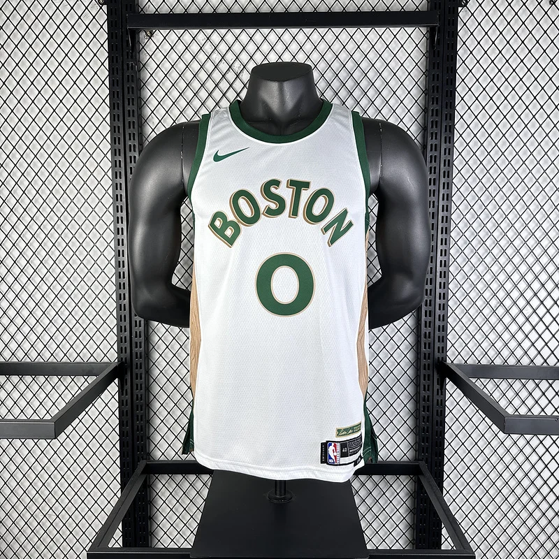 2024 Season NBA Boston Celtics Basketball Jersey city version #0 TATUM