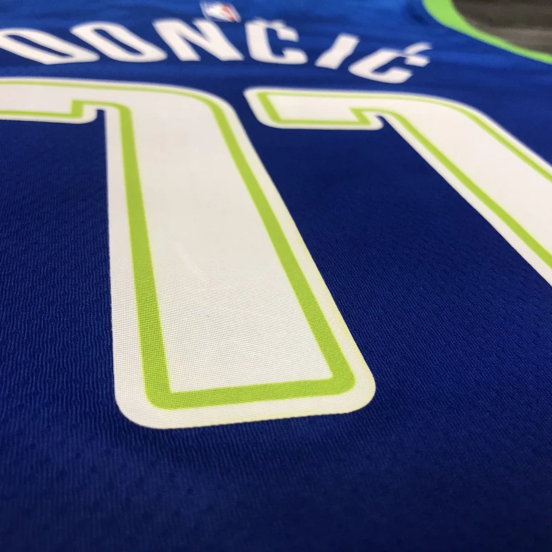 2020 Season NBA Dallas Mavericks basketball jersey limited #77 DONCIC