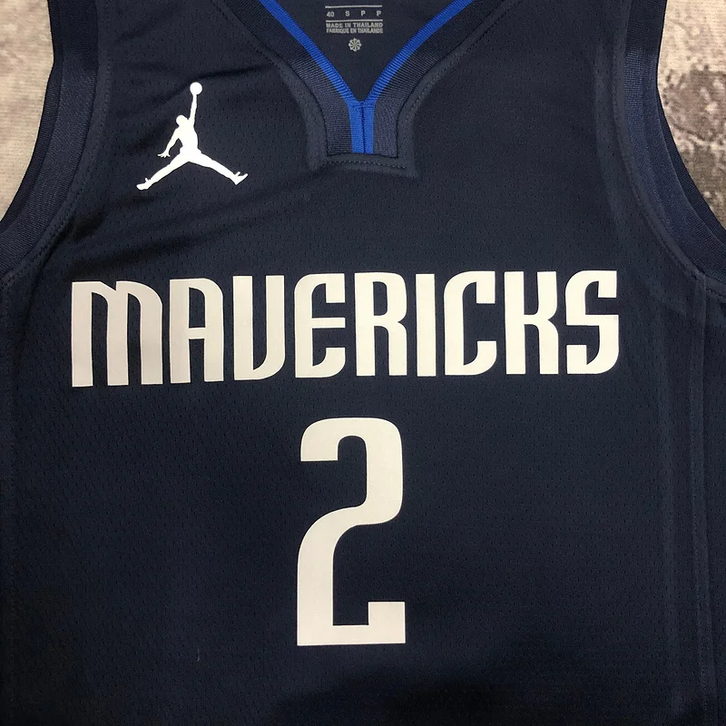 2021 Season NBA Dallas Mavericks basketball jersey trapeze limited #2 IRVING