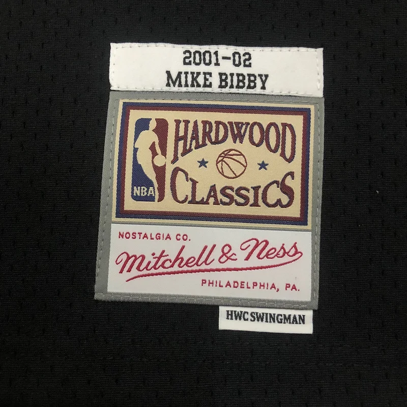 Mitchell Ness Hot Print Retro Sacramento Kings Basketball Jersey 2001 #10 BIBBY