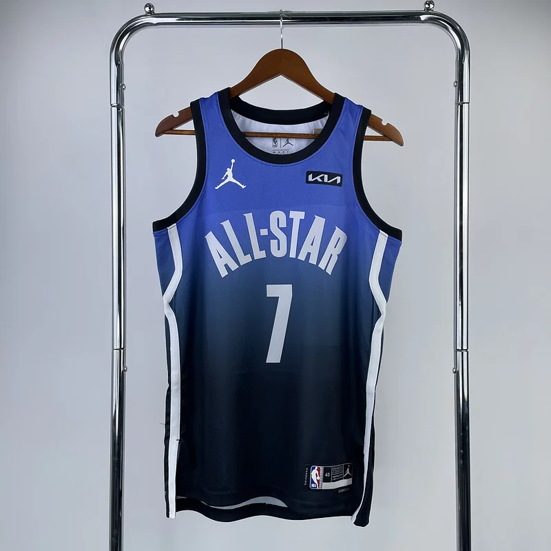 2023 Season NBA Boston Celtics Basketball Jersey All-Star Blue #7 BROWN