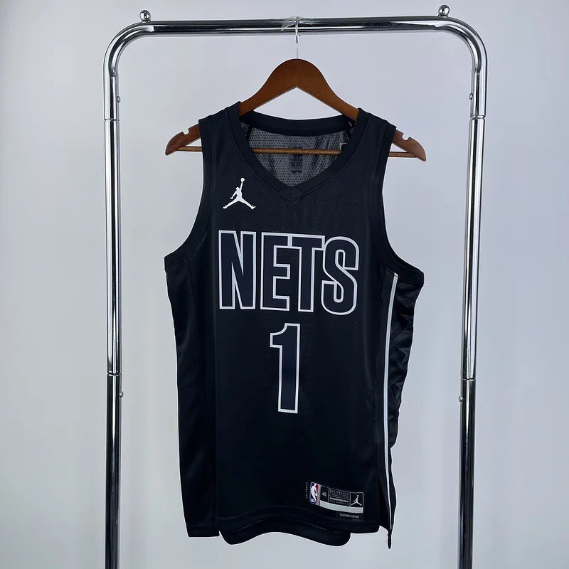 2023 Season Brooklyn Nets Basketball jersey Flyer style limited #1 BRIDGES