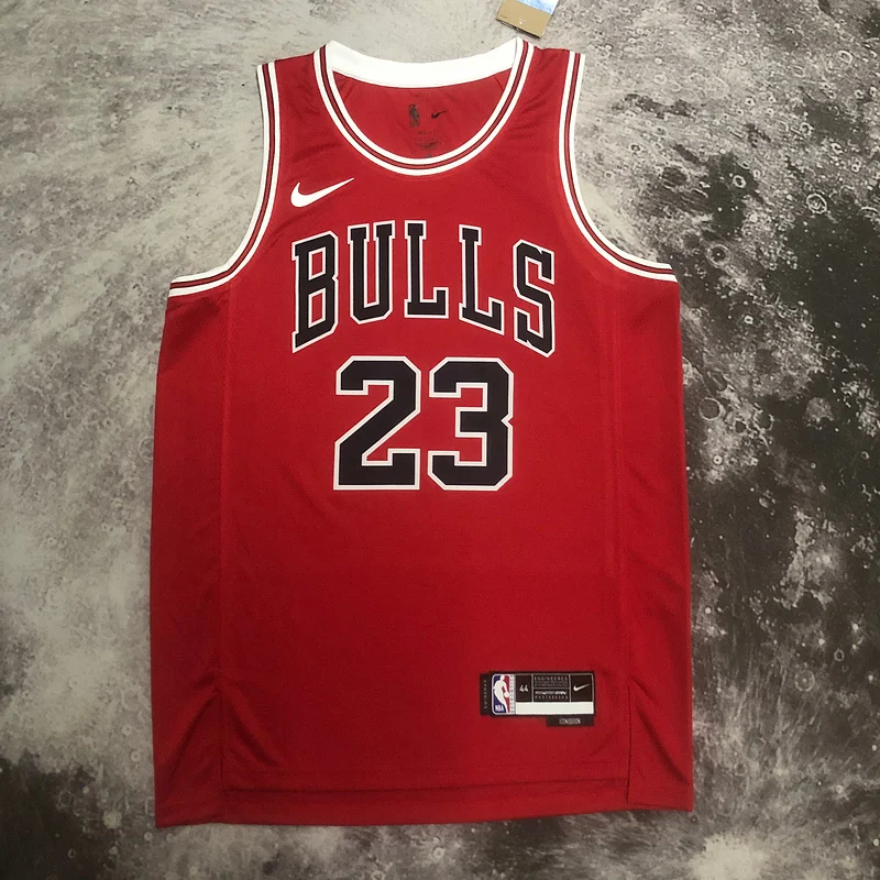 2023 Season NBA Chicago Bulls Basketball jersey red #23 Jordan