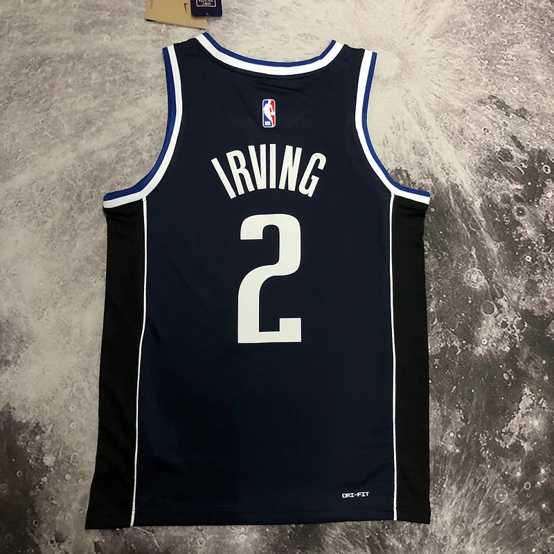 2023 Season NBA Dallas Mavericks basketball jersey trapeze limited #2 IRVING