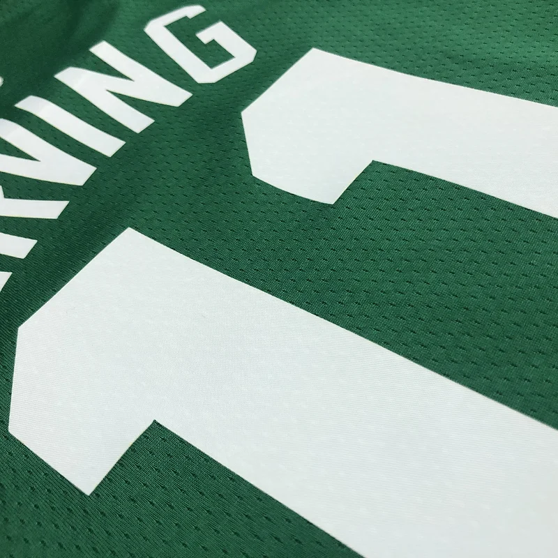 75th anniversary NBA Boston Celtics Basketball Jersey Green #11 IRVING