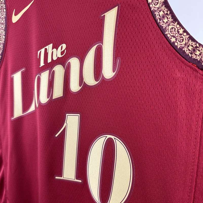 2024 Cleveland Cavaliers Basketball Jersey city version #10 GARLAND