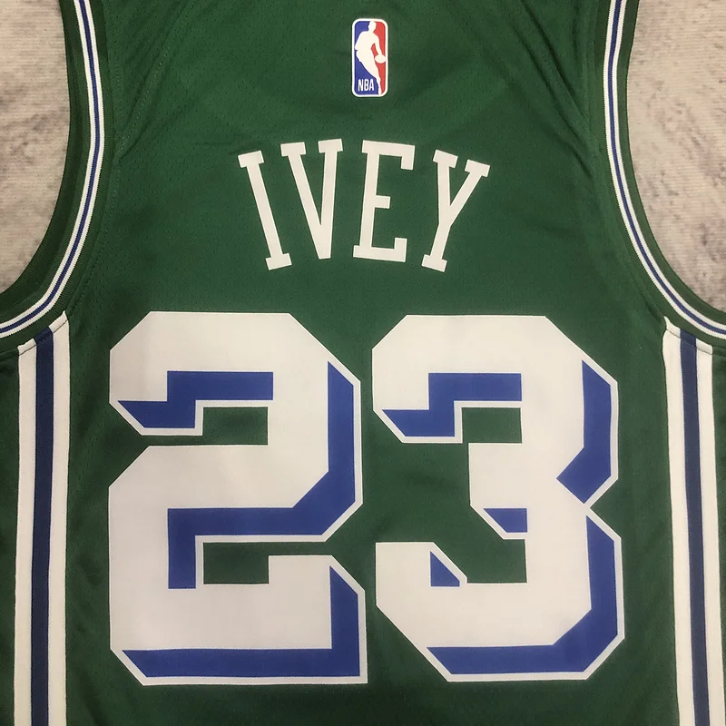 2023 Detroit Pistons Basketball Jersey city version #23 IVEY