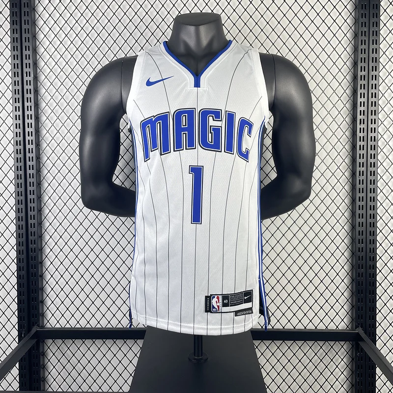 2023 Orlando Magic Basketball Jersey Home White #1 McGrady