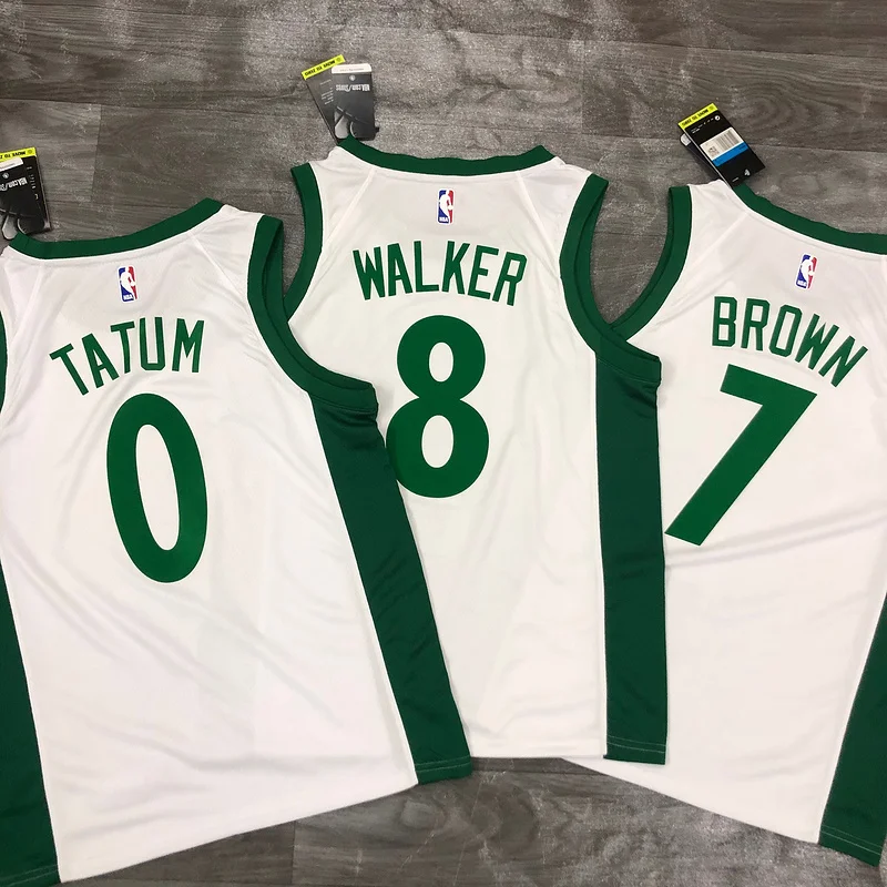 2021 Season NBA Boston Celtics Basketball Jersey city version #7 BROWN