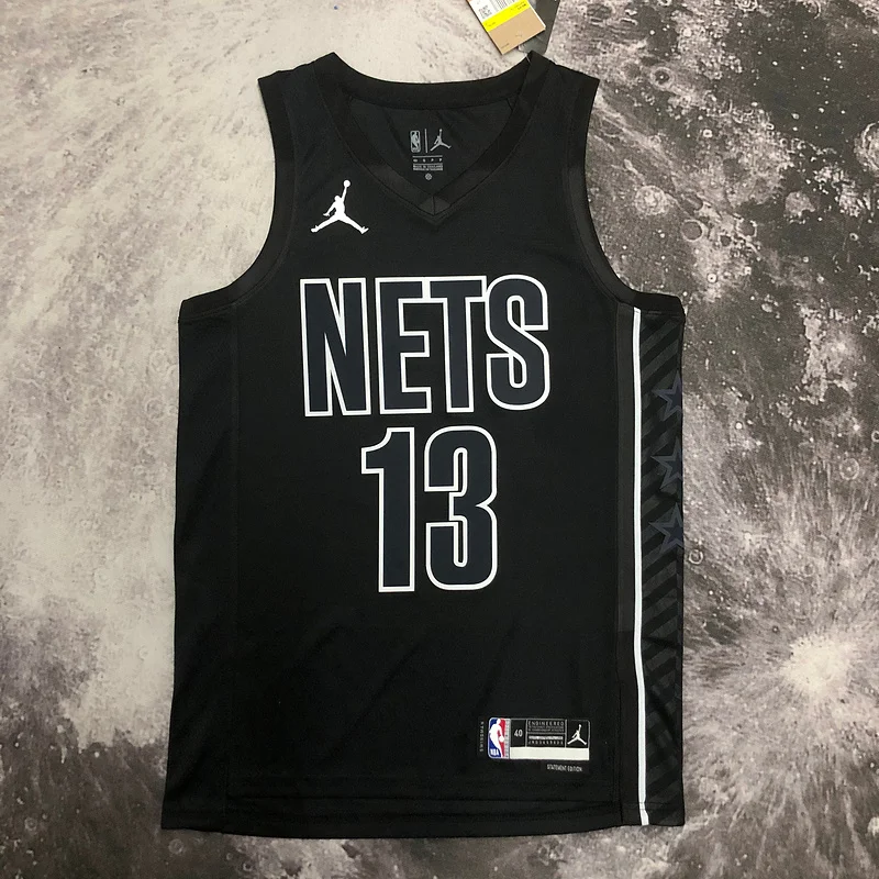 2023 Season Brooklyn Nets Basketball jersey Flyer style limited #13 HARDEN