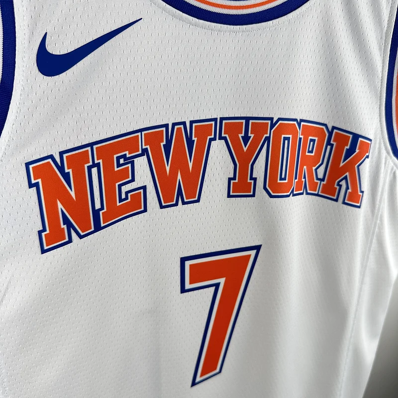 2019 New York Knicks Basketball Jersey limited #7 ANTHONY