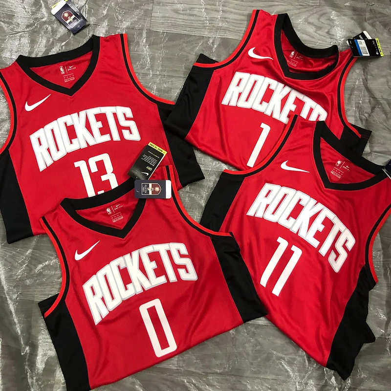 2021 Houston Rockets Basketball Jersey Red #1 McGRADY