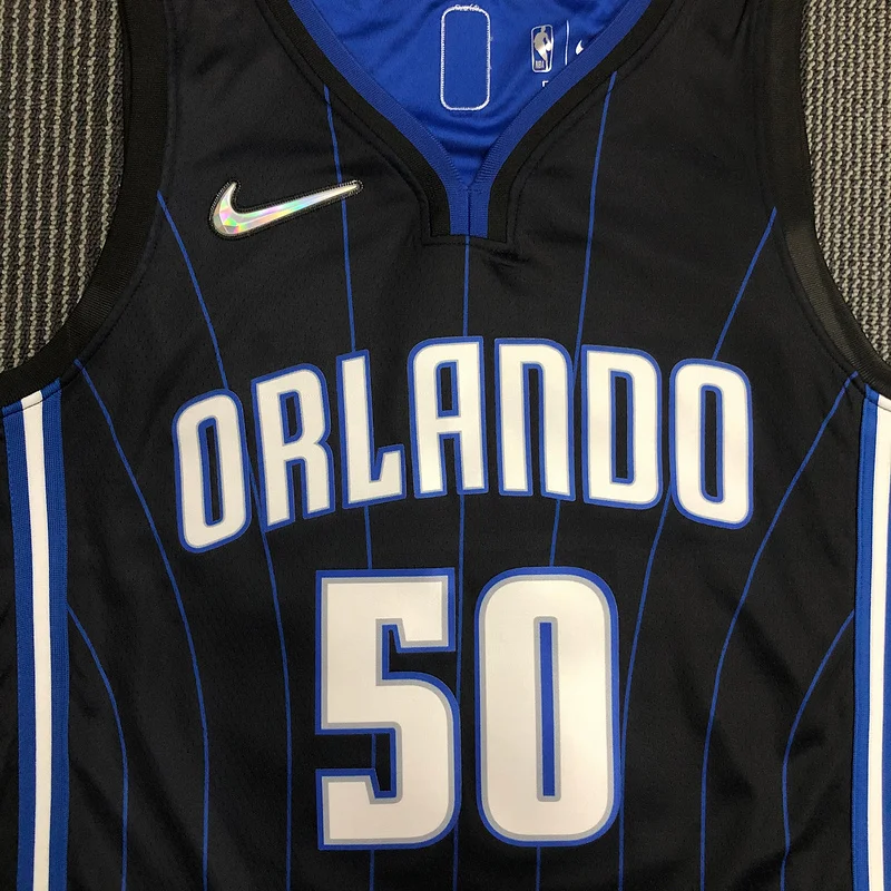 75th anniversary Orlando Magic Basketball Jersey  Black #50 ANTHDNY