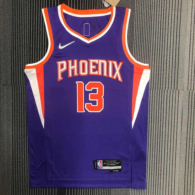 75th anniversary NBA Phoenix Suns Basketball jersey Purple #13 NASH