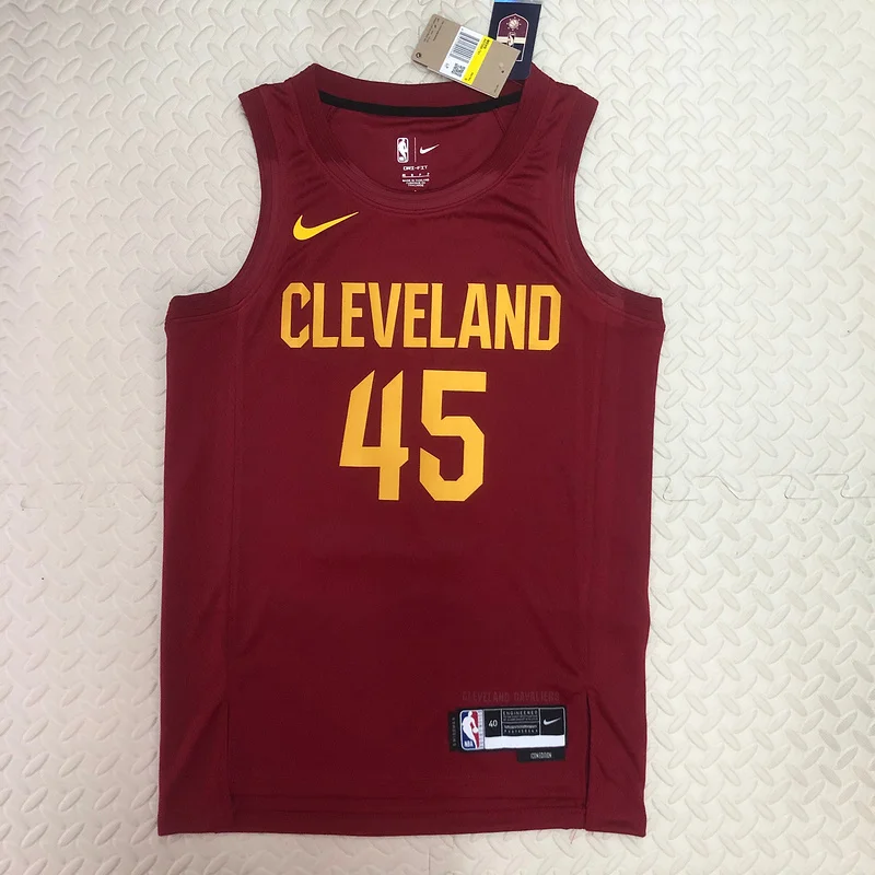 2023 Cleveland Cavaliers Basketball Jersey Aawy #45 MITCHELL