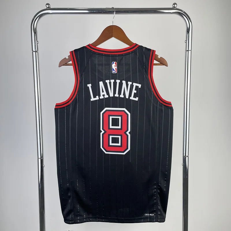 2023 Season NBA Chicago Bulls Basketball jersey Flyer limited #8 LAVINE