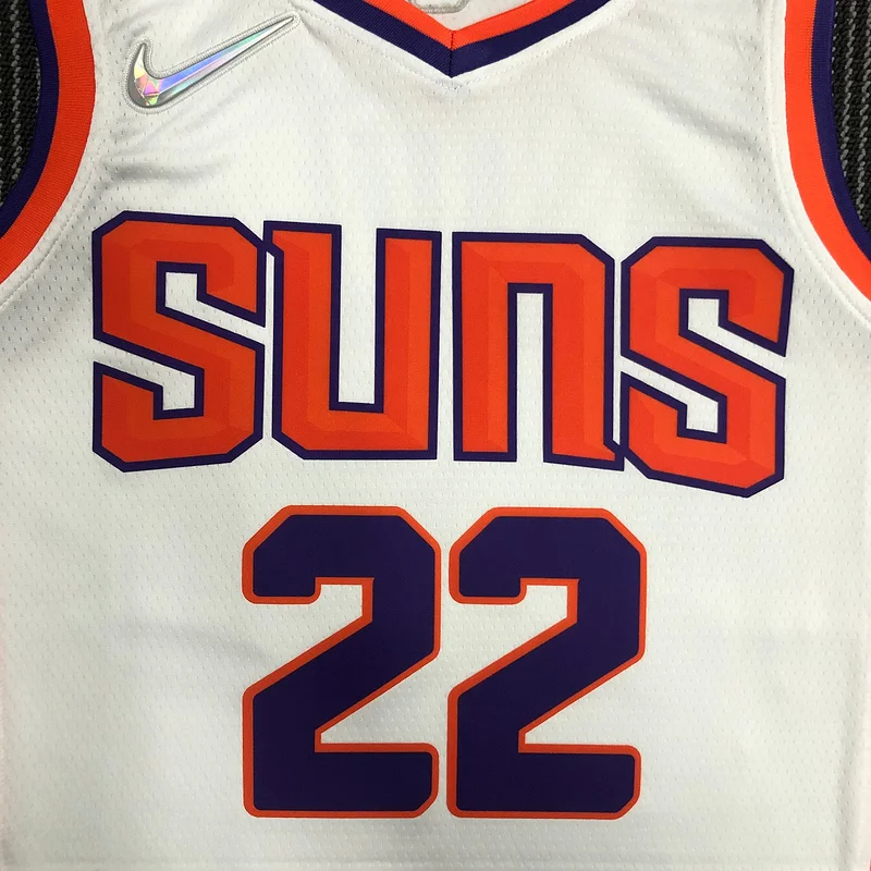 75th anniversary NBA Phoenix Suns Basketball jersey White #22 AYTON