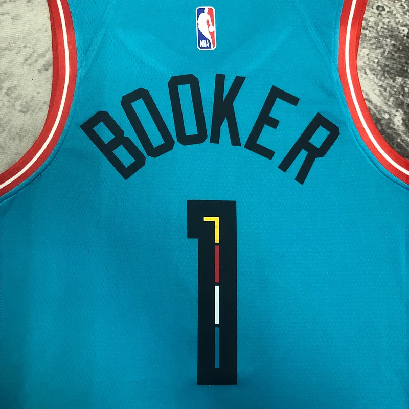 2023 Season NBA Phoenix Suns Basketball jersey city version #1 BOOKER