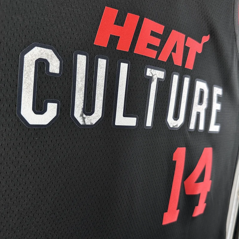 2024 Season NBA Miami Heat basketball jersey city version #14 HERRO