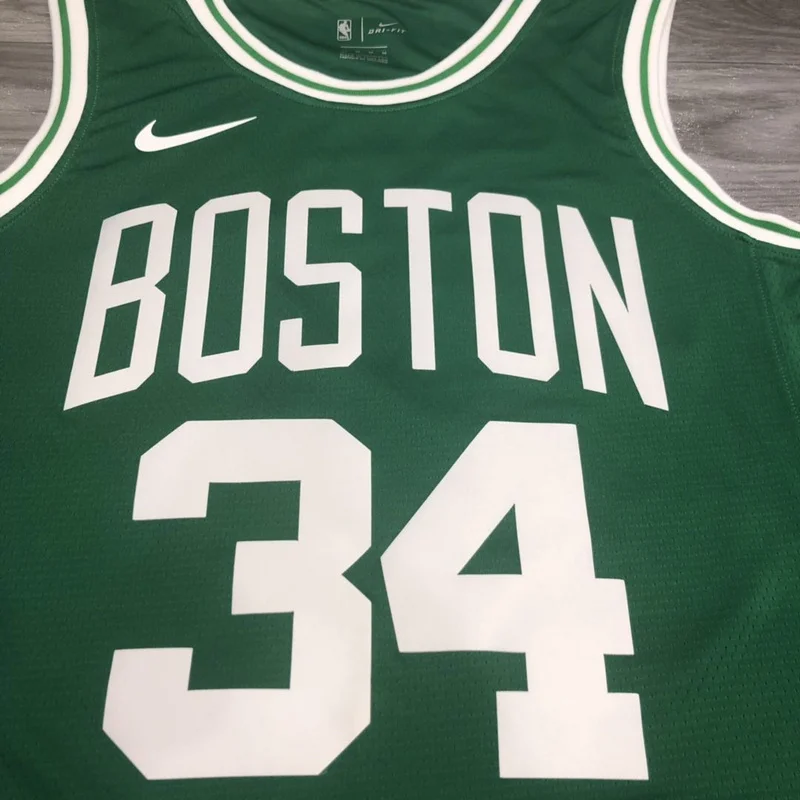 NBA Boston Celtics Basketball Jersey Retro Green #34 PIERCE