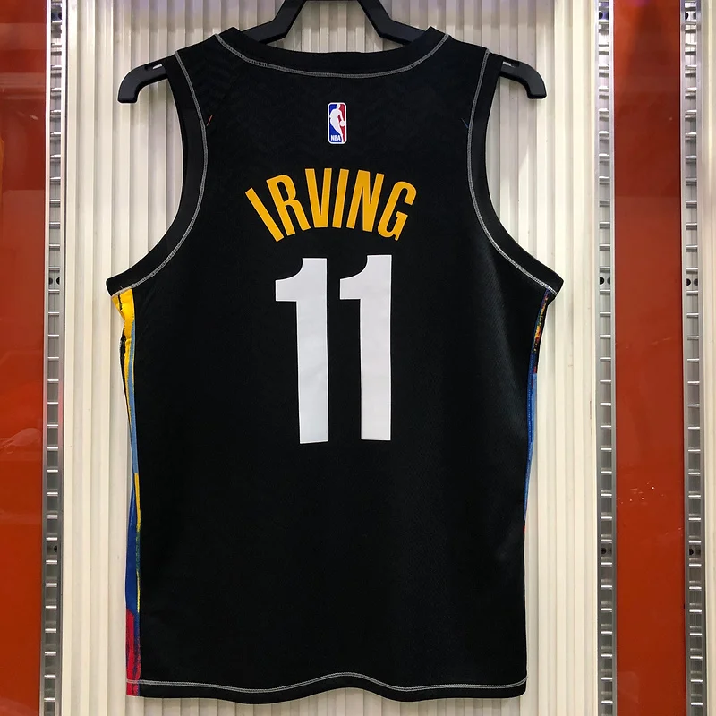 2021 Season Brooklyn Nets Basketball jersey city version Graffiti model #11 IRVING