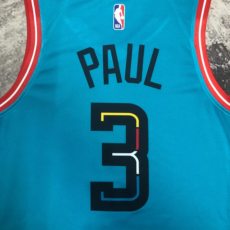 2023 Season NBA Phoenix Suns Basketball jersey city version #3 PAUL