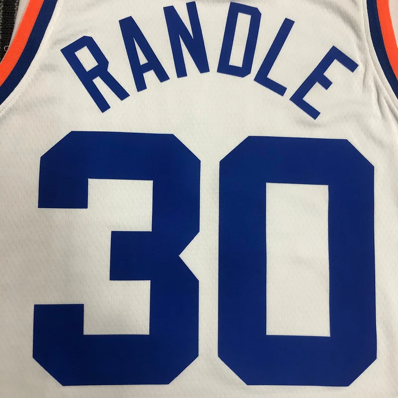 75th anniversary New York Knicks Basketball Jersey Retro #30 RANDLE