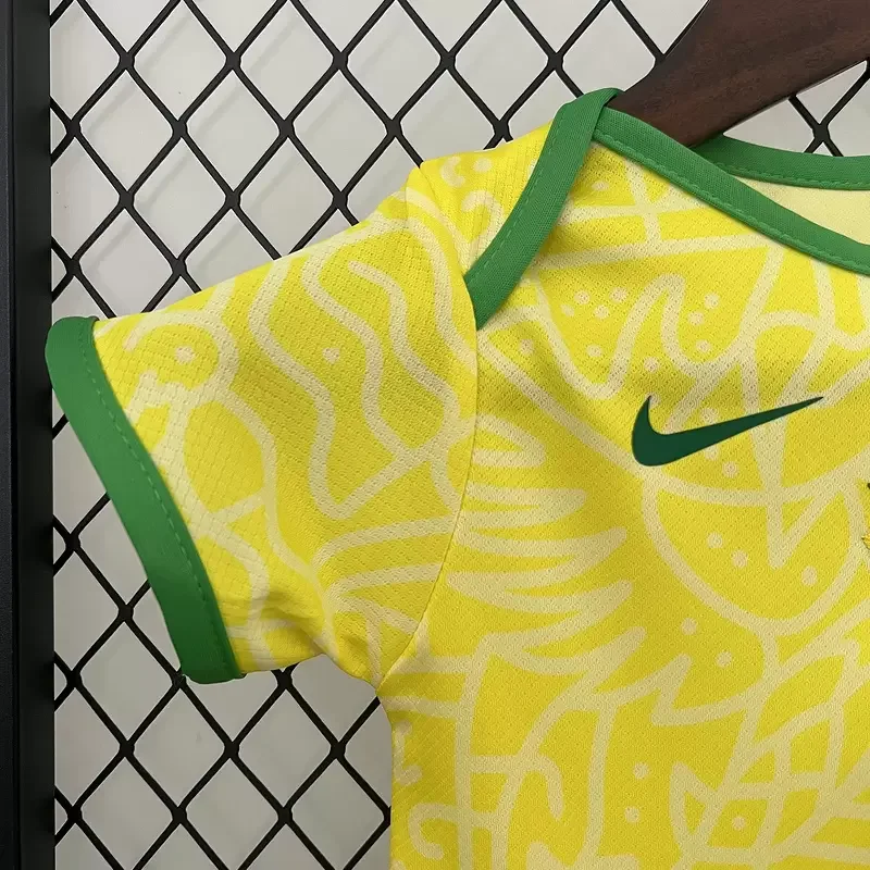 2024 Brazil Baby uniform Home jersey