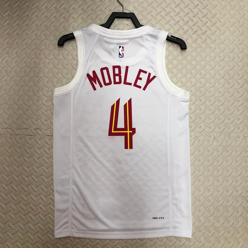 2023 Cleveland Cavaliers Basketball Jersey Home #4 MOBLEY