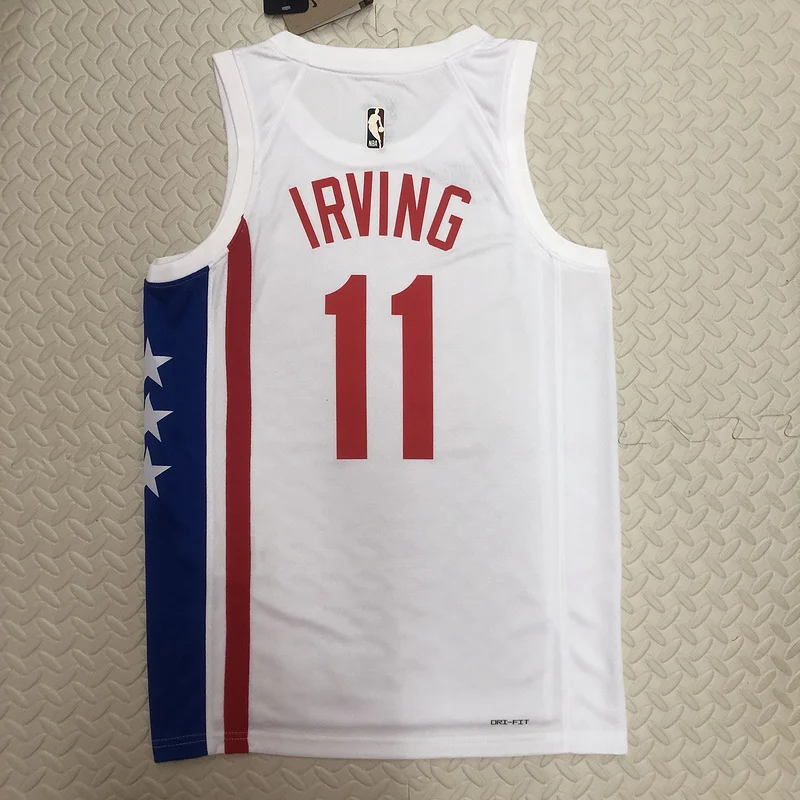 2023 Season Brooklyn Nets Basketball jersey Retro #11 IRVING