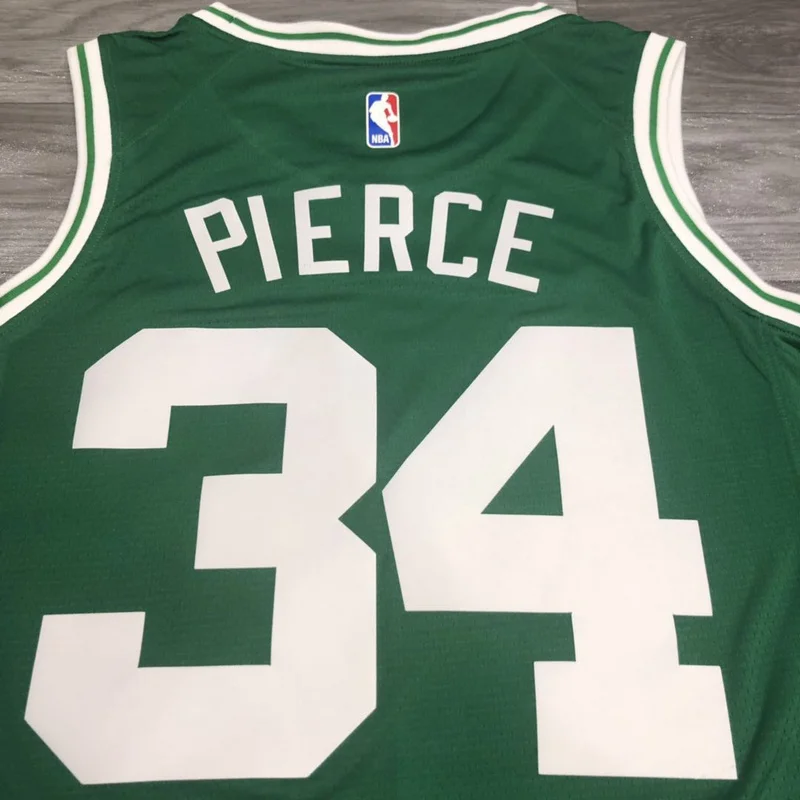 NBA Boston Celtics Basketball Jersey Retro Green #34 PIERCE