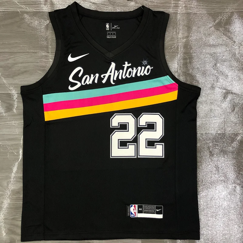 2021 San Antonio Spurs Basketball Jersey city version #22 GAY