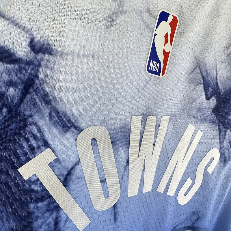 2024 Minnesota Timberwolves Basketball Jersey city version #32 TOWNS