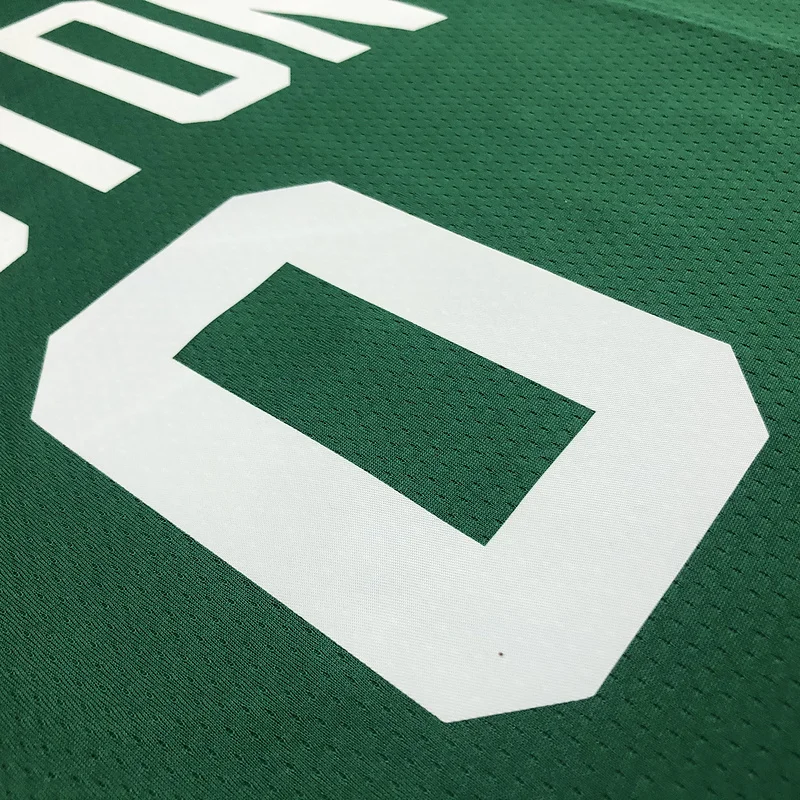 75th anniversary NBA Boston Celtics Basketball Jersey Green #0 TATUM