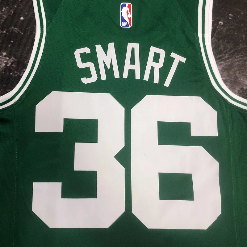 2023 Season NBA Boston Celtics Basketball Jersey Green #36 SMART