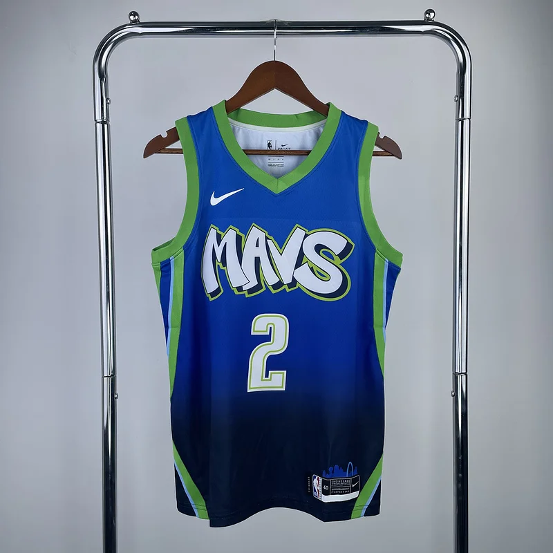 NBA Dallas Mavericks basketball jersey Gradient #2 IRVING