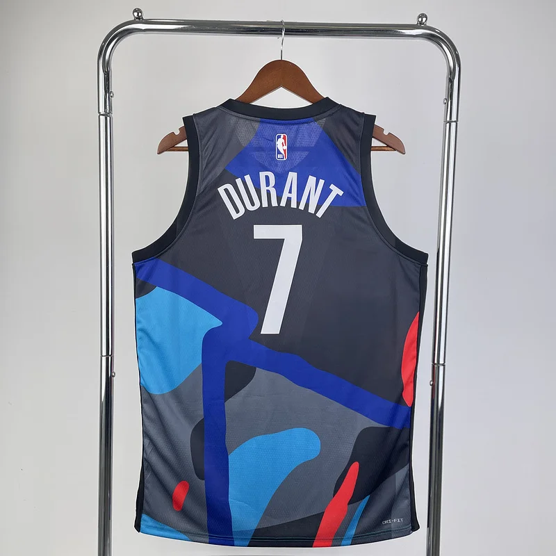 2024 Season Brooklyn Nets Basketball jersey city version #7 DURANT