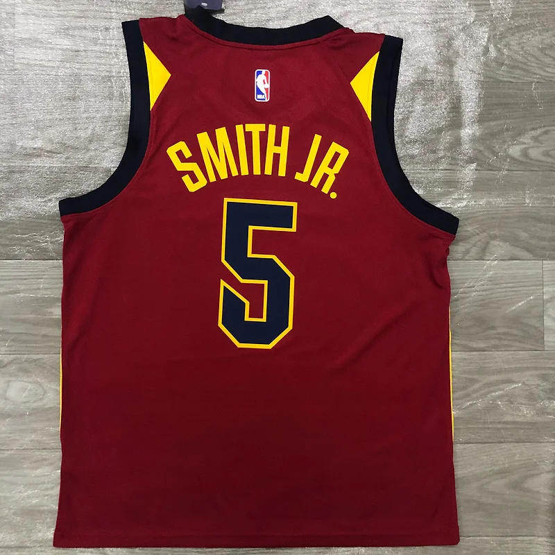 2017 Cleveland Cavaliers Basketball Jersey Red #5 SMITH JR