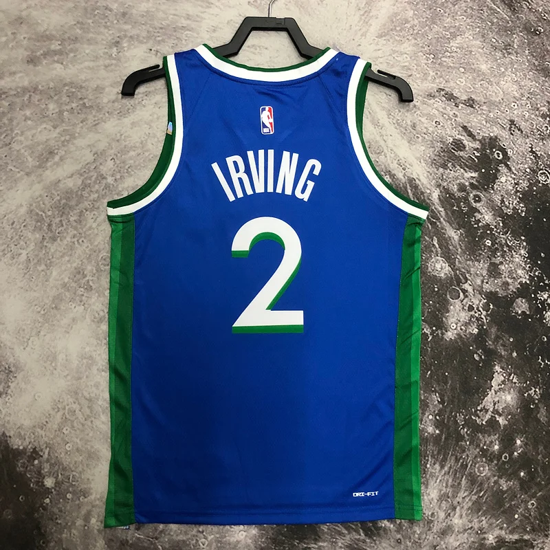 2023 Season NBA Dallas Mavericks basketball jersey city version #2 IRVING