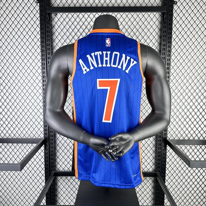 2024 New York Knicks Basketball Jersey city version #7 ANTHONY