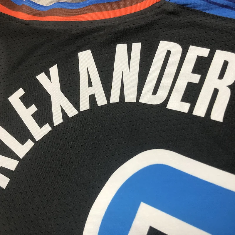 2023 NBA Oklahoma City Thunder Basketball Jersey city version #2 GILGEOUS ALEXANDER