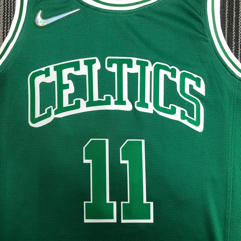 2022 Season NBA Boston Celtics Basketball Jersey city version #11 IRVING